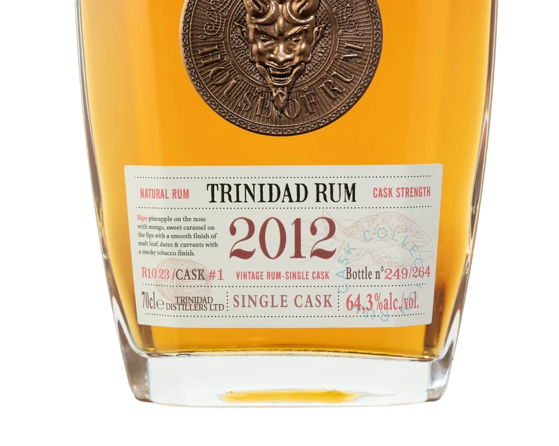 AWARD WINNING TRINIDAD RUM 2012