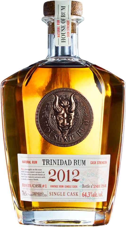 AWARD WINNING TRINIDAD RUM 2012