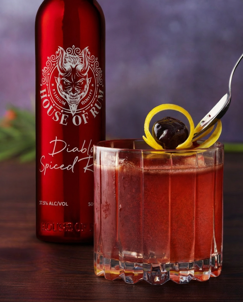Diablo Spiced Rum - Three Bottles