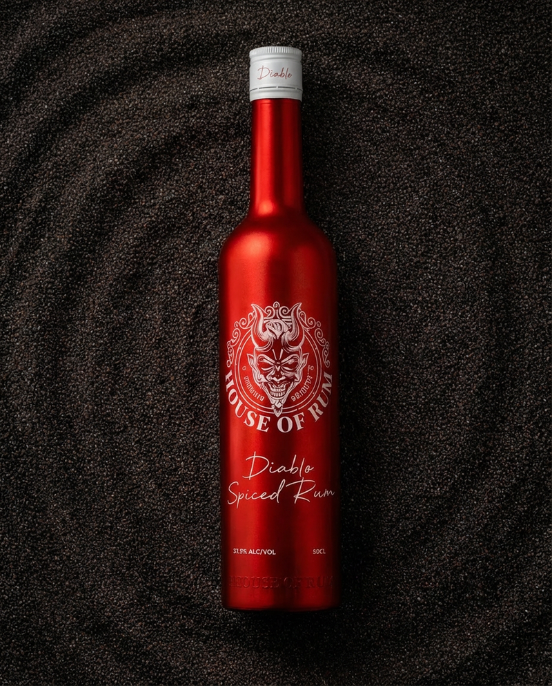 Diablo Spiced Rum - Three Bottles