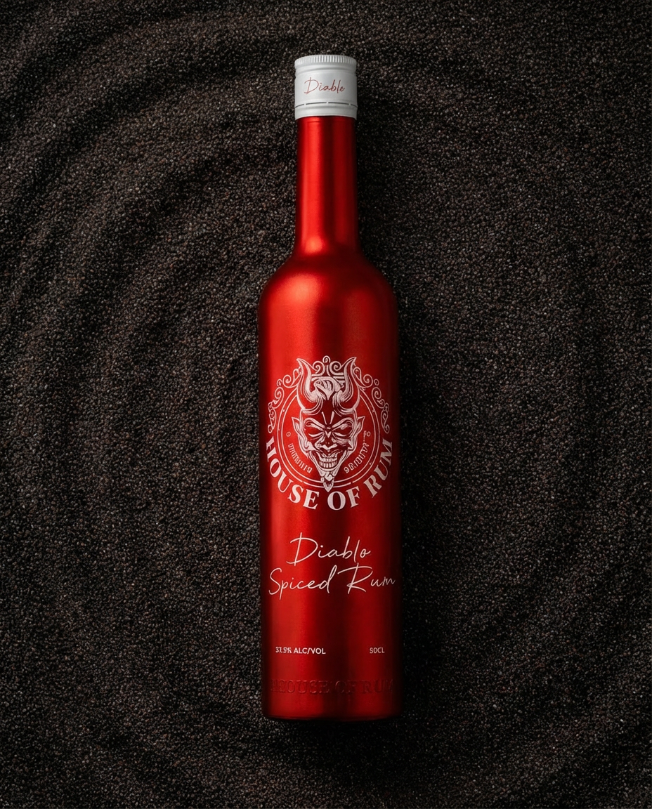Diablo Spiced Rum - Two Bottles