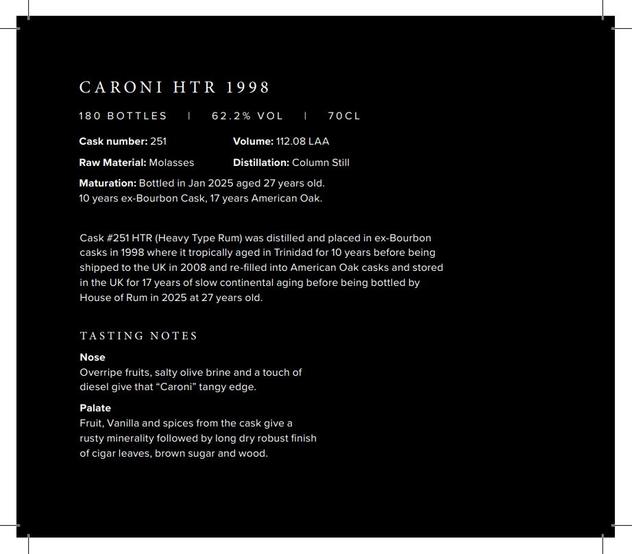 CARONI SERIES